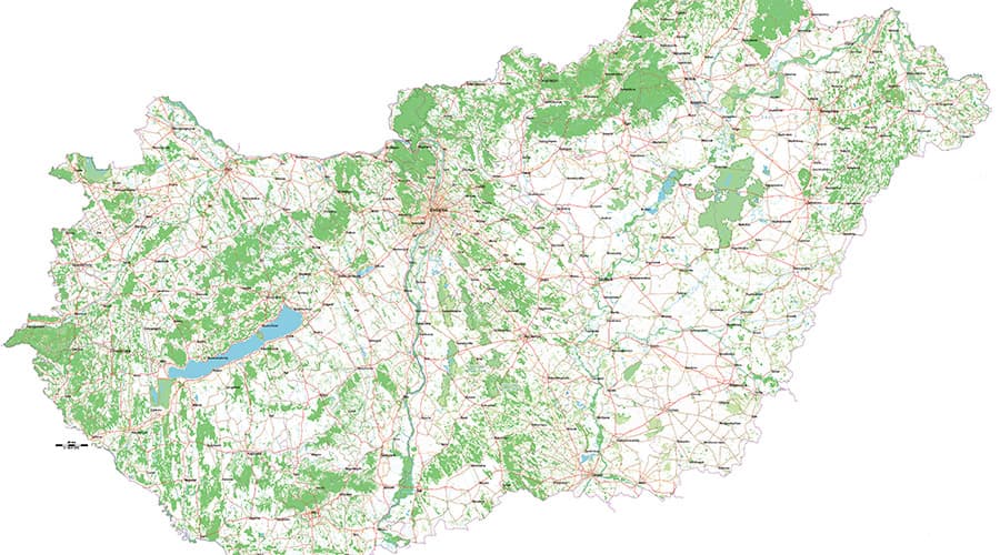 Road map Hungarian