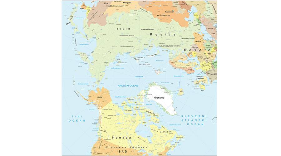 Arctic - school map